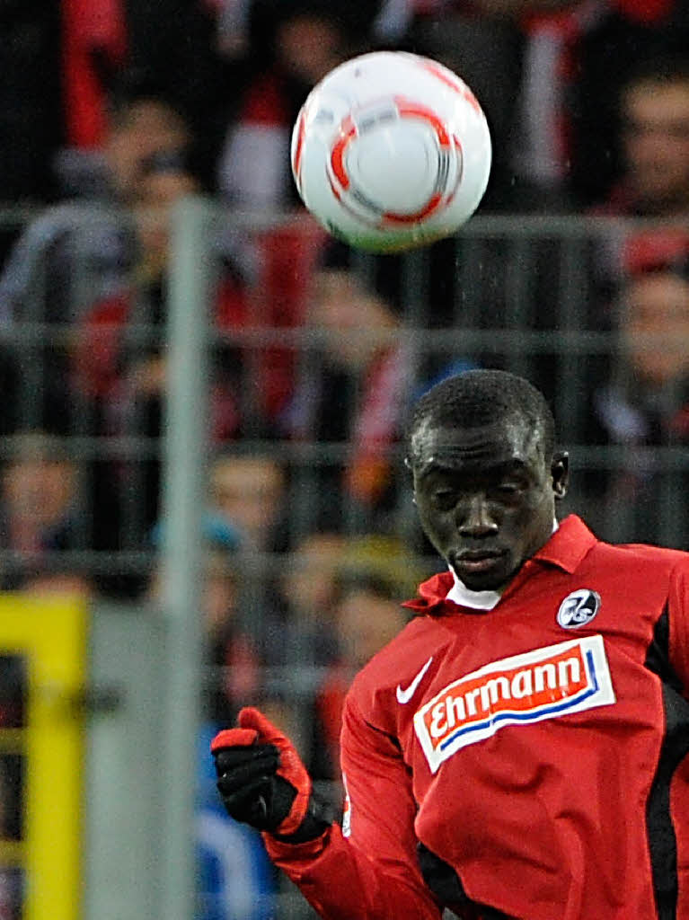 Der SC Freiburg im Stimmungshoch: 3:0 gegen Borussia Mnchengladbach.