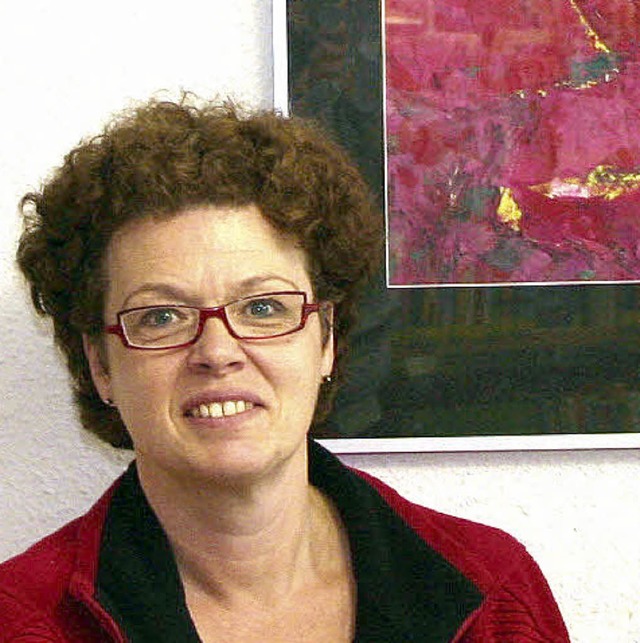 Werke von Beatrice Vetter sind in der Mediathek in Efringen-Kirchen zu sehen.   | Foto: CREMBER