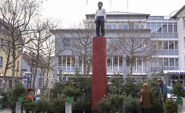 Weihnachtsbaumverkauf am Senser Platz  | Foto: cjz