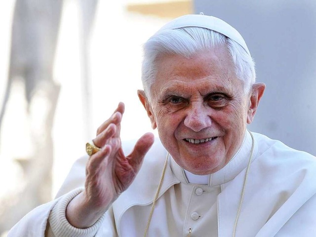 Benedikt XVI. kommt am 24. und 25.September nach Freiburg.  | Foto: dpa