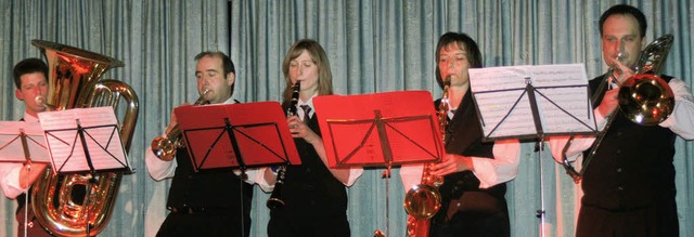 Beim voraussichtlich letzten gemeinsam...te unter anderem die Dixieland-Combo.   | Foto: Fotos: Anton Winzer