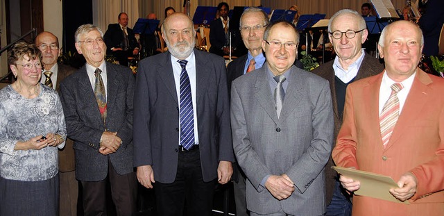 Fr langjhrige Mitgliedschaft beim MV...cklin und Manfred Dublin (von links)   | Foto: sedlak