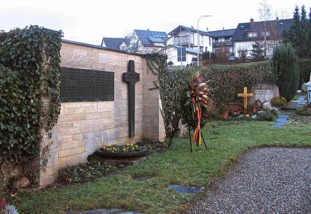 Auf dem Wittlinger Friedhof sollen bald wieder Bume stehen.   | Foto: bode