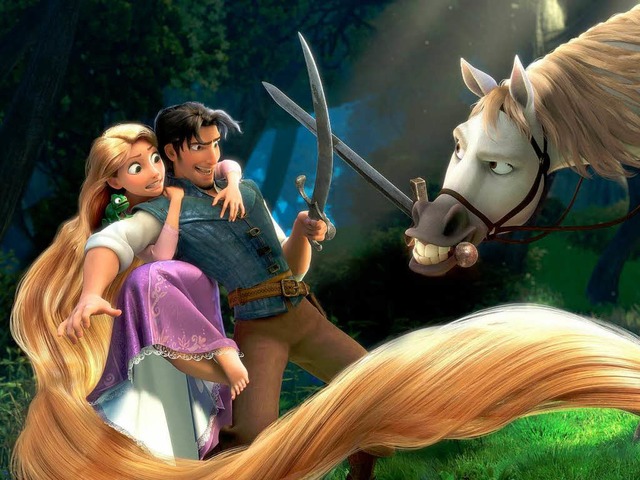 Flynn Rieder kmpft mutig mit dem Pferd.  | Foto: Disney Enterprises