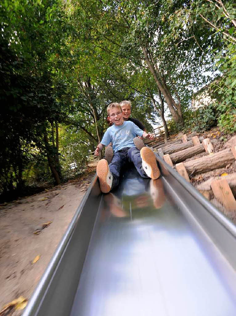 Kinderfreuden auf einem sanierten Spielplatz – genau hierfr machte sich Eugen Martin stets stark.