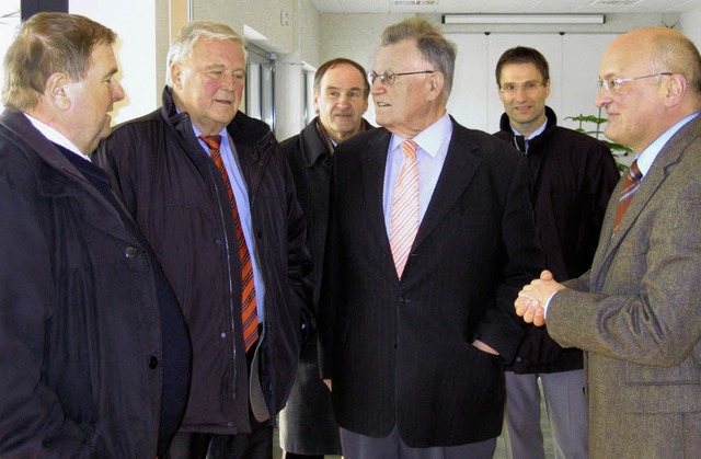 Besuch im elsssischen  Grnderzentrum...immerle (links) und  Markus Riesterer   | Foto: Ingeborg  Grziwa