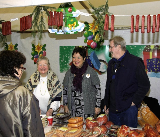 Ein Ort der Begegnung war fr die Mens...tdten der Weihnachtsmarkt in Fcamp.   | Foto: Jochen Specht