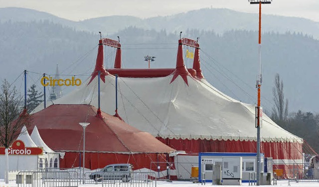 Von besonderem Reiz: das Circolo-Zelt im Schnee  | Foto: ingo schneider