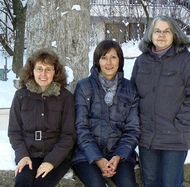 Neues Team fr das  Salzertforum: Gert...ta Richter, Rita Hargasser (von links)  | Foto: Maja Tolsdorf