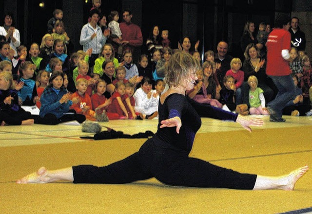 Rappelvoll mit Zuschauern war die Malt...Jahresabschlussfeier des Turnvereins.   | Foto: Privat