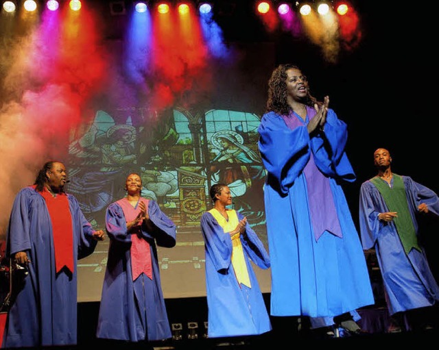 Die Original USA Gospel Singers kommen ins Bad Krozinger Kurhaus  | Foto: Veranstalter
