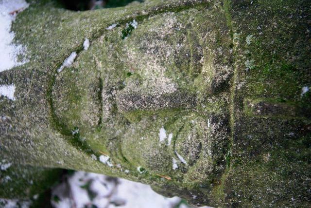Sensationsfund: Alte Grabfigur in Meienheim aufgetaucht