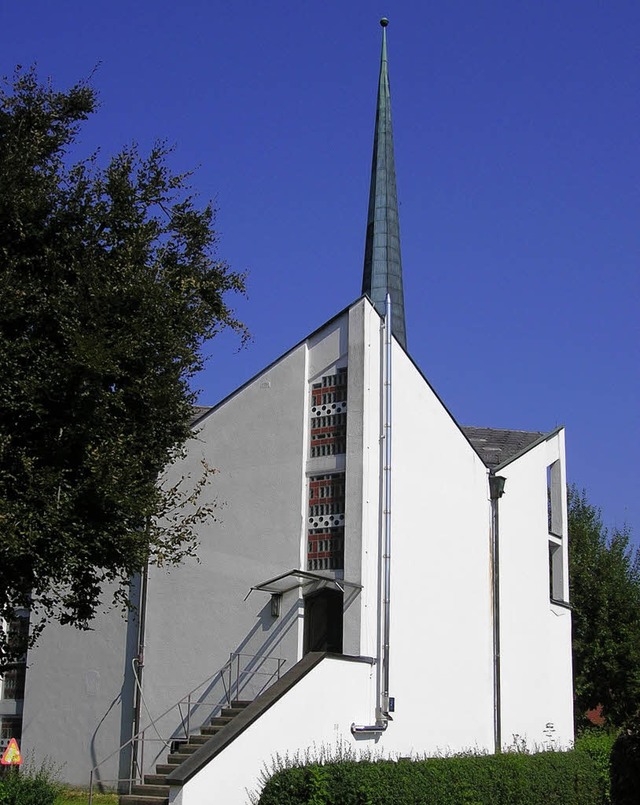 Spektakulres Zelt: Die Christuskirche...nstich, beginnen die Jubilumsfeiern.   | Foto: Vera Winter