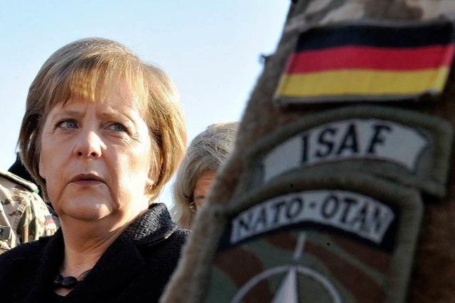 Merkel unternimmt Blitzbesuch in Afghanistan