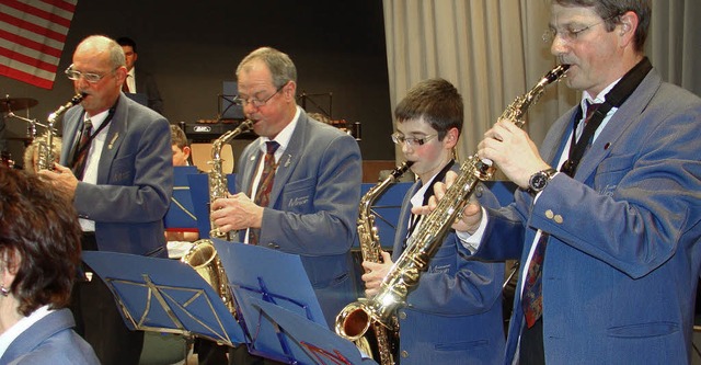 Herrliche Soli und ein perfekter Vortr...ahreskonzert des Musikvereins Minseln.  | Foto: arndt