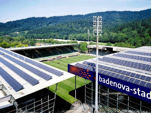 Badenova verlngert sein Sponsoring beim SC Freiburg.  | Foto: -