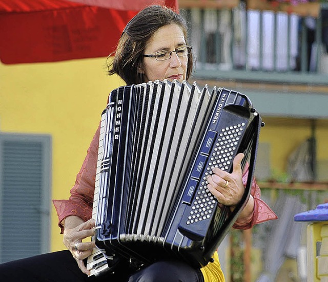 Cordula Sautter bietet an der Vigelius...hreibwerkstatt mit Klngen&#8220; an.   | Foto: Thomas Kunz