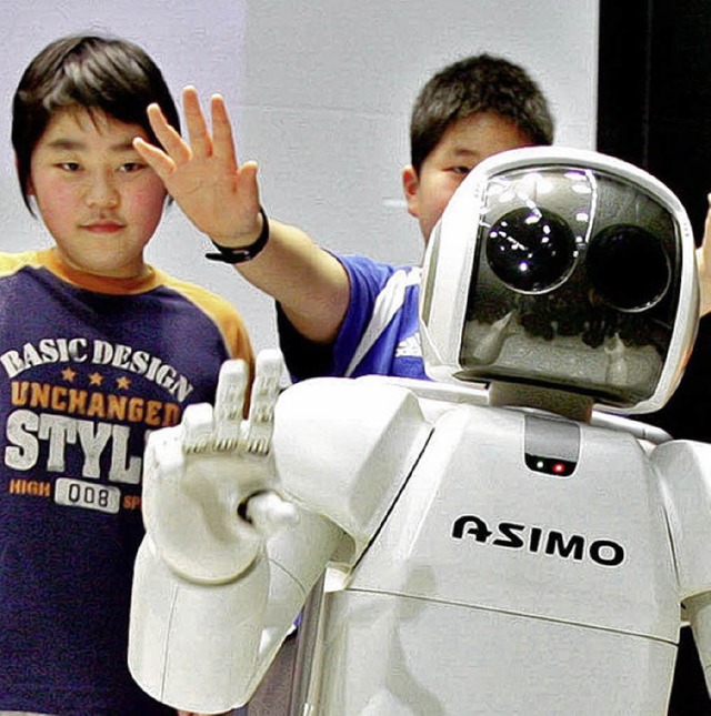 Asimo kennt in Japan jedes Kind.  | Foto: AFP