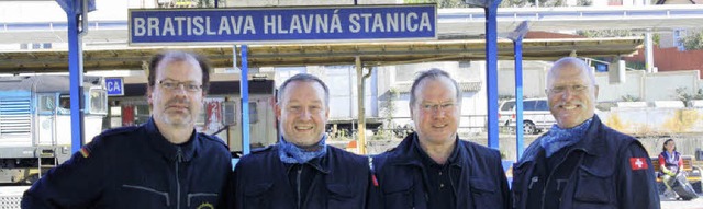 So wie hier in der Slowakei wollen die...af, Michael Khl und Diethelm Scholle.  | Foto: BZ
