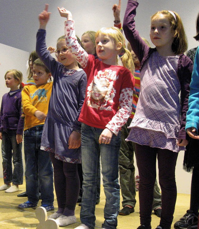 Der evangelische Kinderchor   | Foto: Charlotte Bhler-Mueller