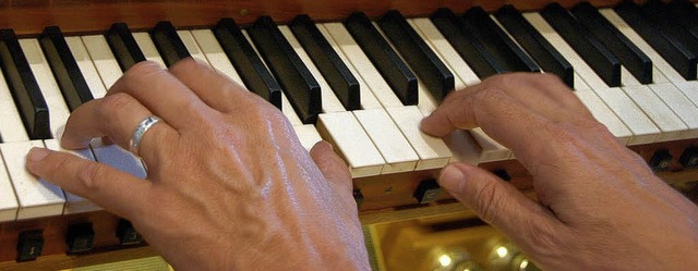 Feierliches Orgelspiel gehrt an den Feiertagen dazu.   | Foto: blum