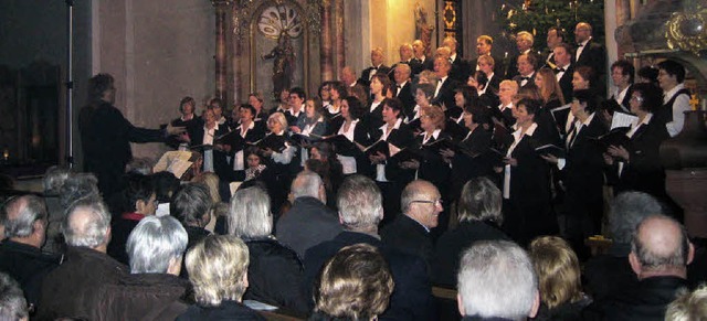 Mit einem beeindruckenden vorweihnacht...entssonntag seine zahlreichen Zuhrer.  | Foto: Reiner Merz