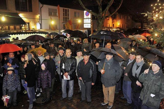 Regenschirme berall