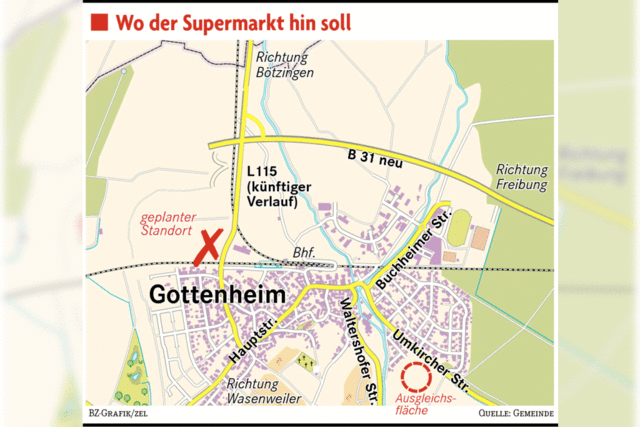 Gottenheim braucht Fläche