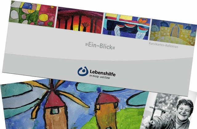 Die neue Postkarten-Edition der Lebenshilfe Elzach und Kinzigtal.  | Foto: Verein