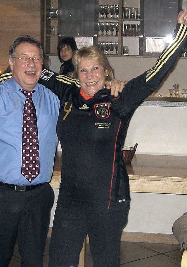 Yvonne Schtzle aus Waldkirch trgt nun das Trikot von Aogo.   | Foto: VErein