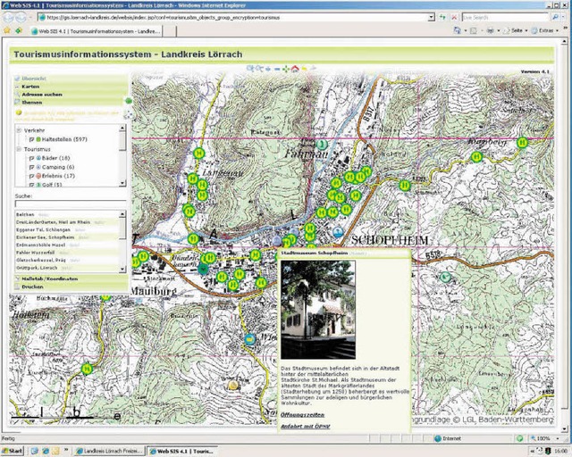 In dem  Portal erfasst sind smtliche ... <BZ-FotoNurRepro>BZ</BZ-FotoNurRepro>  | Foto: bz