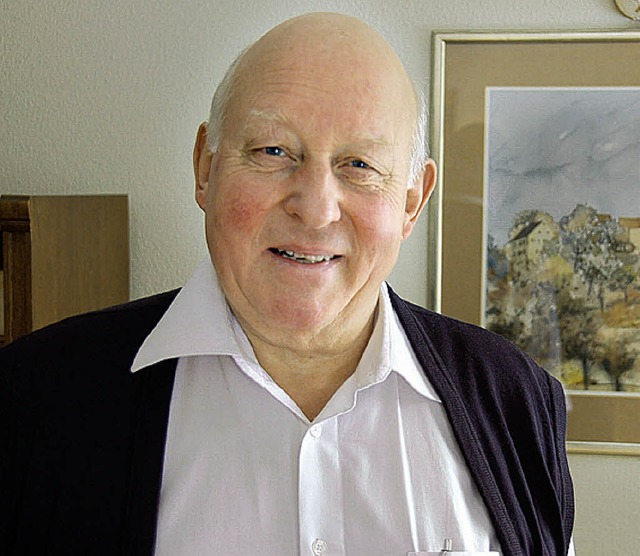 Pfarrer Hans-Joachim Demuth gefllt es in Zell.   | Foto: Hermann Jacob