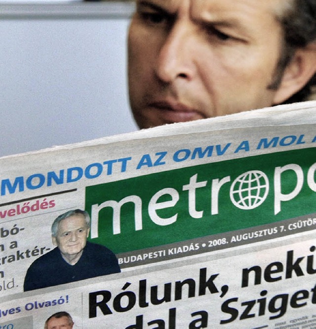 Keine guten Nachrichten fr Ungarns Zeitungsleser  | Foto: dpa
