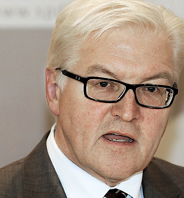 Frank-Walter Steinmeier  | Foto: dpa