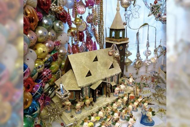 Spielzeugmuseum zeigt antiken Christbaumschmuck