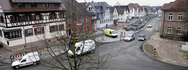 Im September begann die Friesenheimer ...mmt das Endergebnis erste Konturen an   | Foto: Christoph Breithaupt