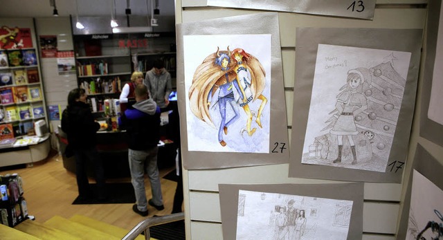 Japanische Comics  in der Buchhandlung   | Foto: Christoph Breithaupt