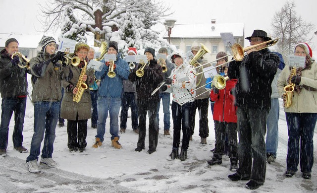Weihnachtsmusizieren Adelhausen  | Foto: Petra Mller