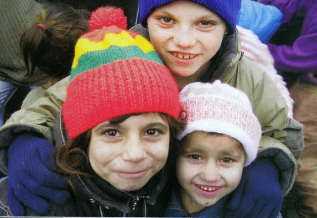 Kinder in Kiew freuen sich ber ihr neues Leben im &#8222;Vaterhaus&#8220;.  | Foto: privat