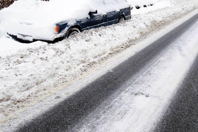 Eisregen in Sdbaden – Vorsicht auf den Straen