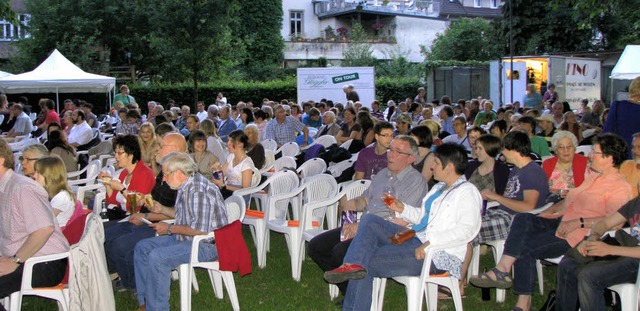 Geglckt ist die Premiere des Open-Air-Kinos.   | Foto: kristin Fritz