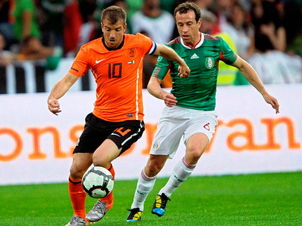 Mai: WM-Vorbereitungsspiel zwischen den Niederlanden und Mexiko
