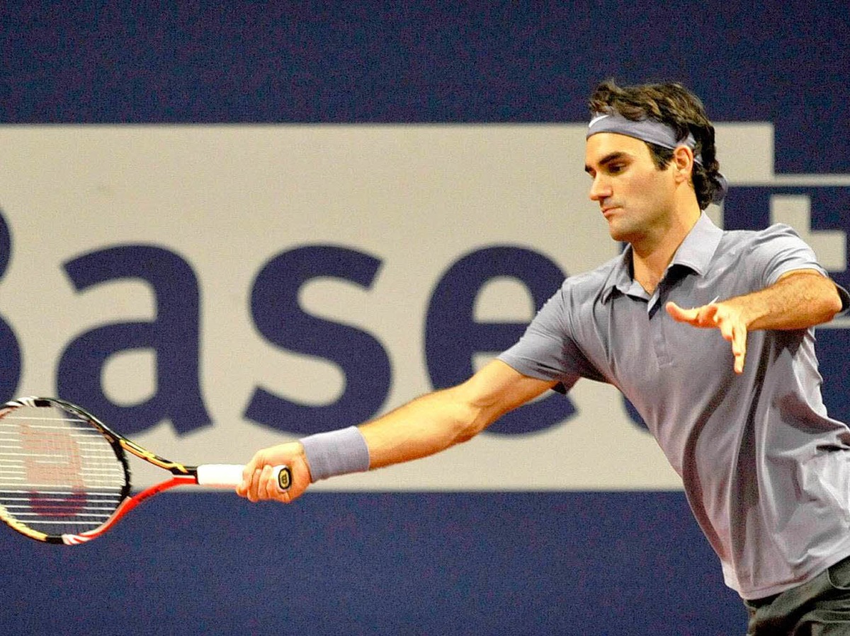 November: Swiss Indoors mit Lokalmatador und Rekordsieger Roger Federer