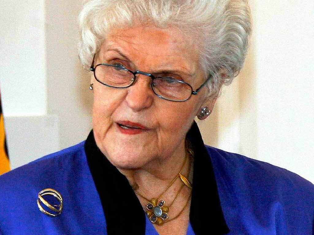 12.03. Hanna-Renate Laurien (81), deutsche Politikerin