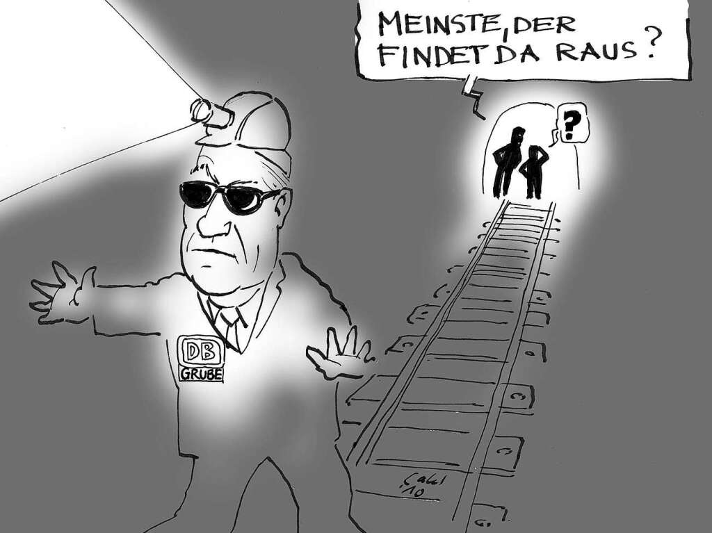 Thema Rheintalbahn: „Der Bahnchef sucht einen Ausweg“ (30. Oktober)