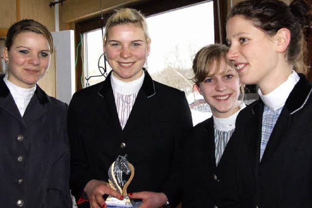 Sophia Lindner ist Vereinsmeisterin der Reiter