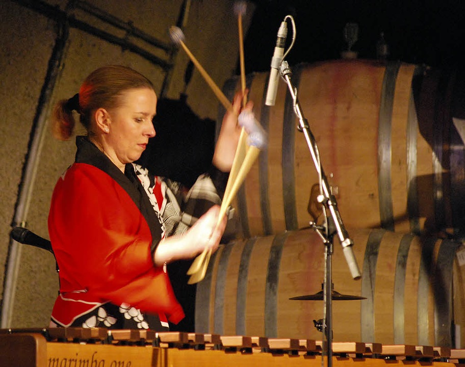 PercussionMusik vom Feinsten Vogtsburg Badische Zeitung