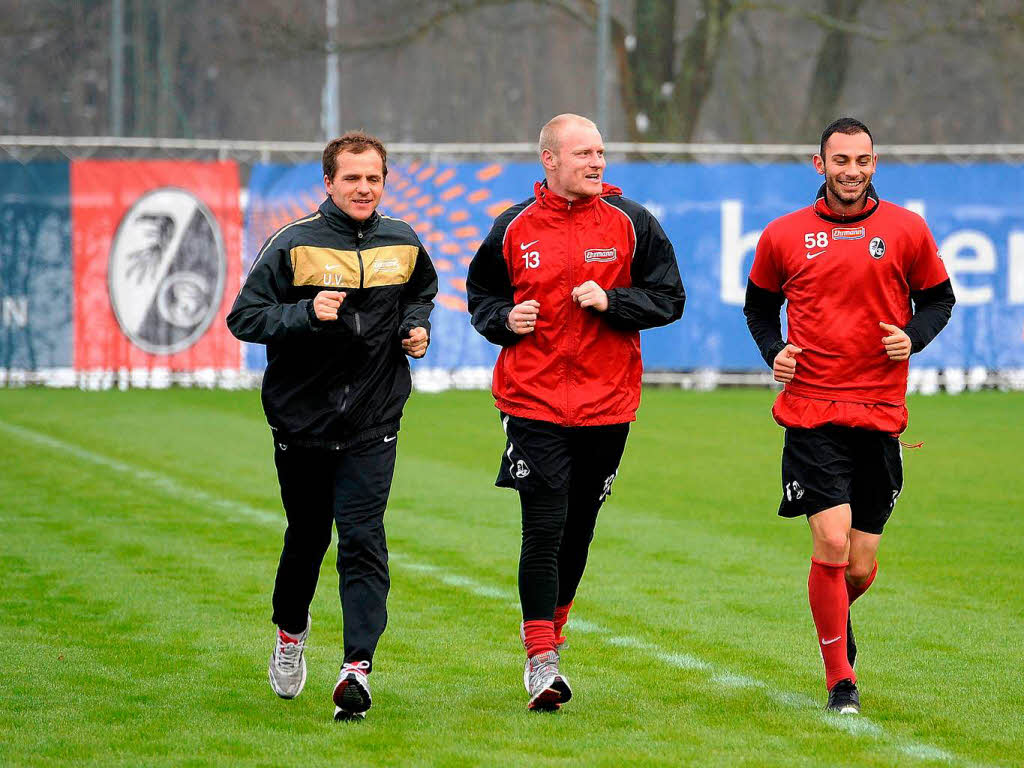 Der SC Freiburg beginnt mit den Vorbereitungen auf die Rückrunde. Der SC Freiburg beginnt mit den Vorbereitungen auf die Rückrunde.
