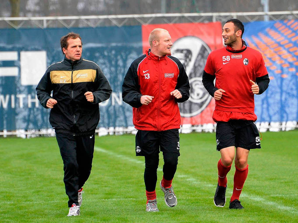 Der SC Freiburg beginnt mit den Vorbereitungen auf die Rückrunde. Der SC Freiburg beginnt mit den Vorbereitungen auf die Rückrunde.