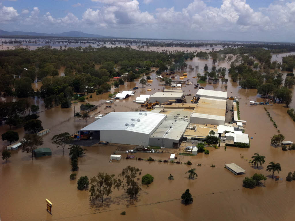 Hochwasser in Australien.